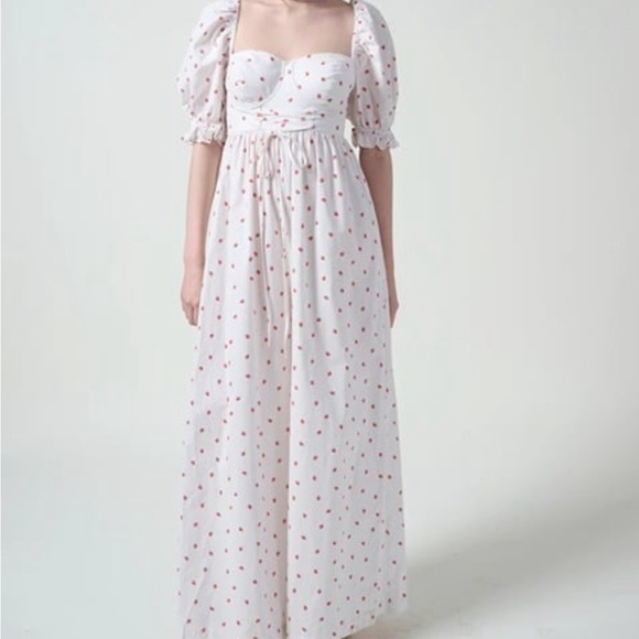 Selkie La Fraise Biltmore Jumpsuit with tags size medium - Picture 2 of 8